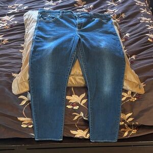Rock & Republic Blue Ankle Jeans